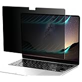 VANCKLE Privacy Screen for Macbook Air 13.6/13 Inch (2022-2025, M2, M3, M4), Removable Matte Anti Glare Blue Light Protector Private Security Filter for 13.6 inch Mac Laptop Computer