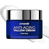 Wrinkle Defense Beef Tallow for Face: Anti-Aging Cream For Men with Beef Tallow, Retinol & Peptides - Day & Night - Facial Skin Care - Anti Wrinkle Organic Face Cream Moisturizer