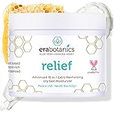 Era Organics Eczema, Psoriasis & Dermatitis Moisturizer Cream - Advanced 13-in-1 Non-Greasy Face or Body Lotion for Dry, Itchy Skin with Aloe Vera, Manuka Honey and More 4oz