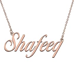 GR35Z9 Customized Unique Nameplate Jewelry My Name