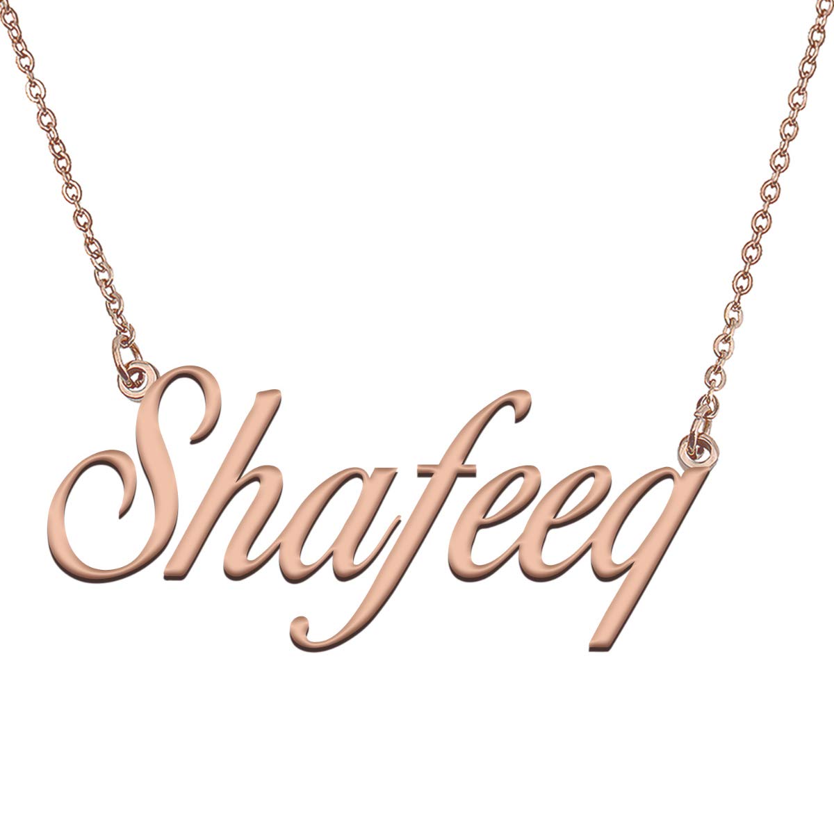 GR35Z9 Customized Unique Nameplate Jewelry My Name