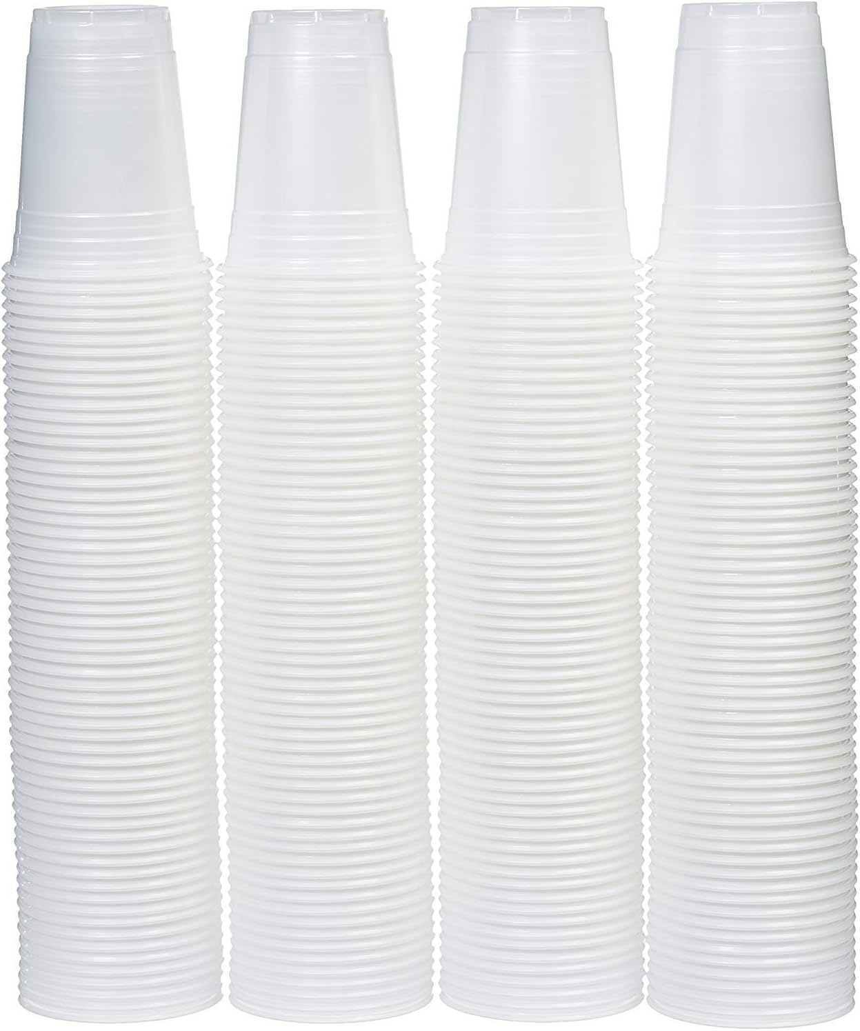 Basics 16-Ounce Disposable Plastic Cups, Red - Pack of 240: Kitchen & Dining