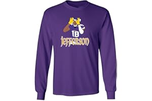 SHEDD SHIRTS Long Sleeve Purple Jefferson Minnesota TD Dance T-Shirt Adult Small