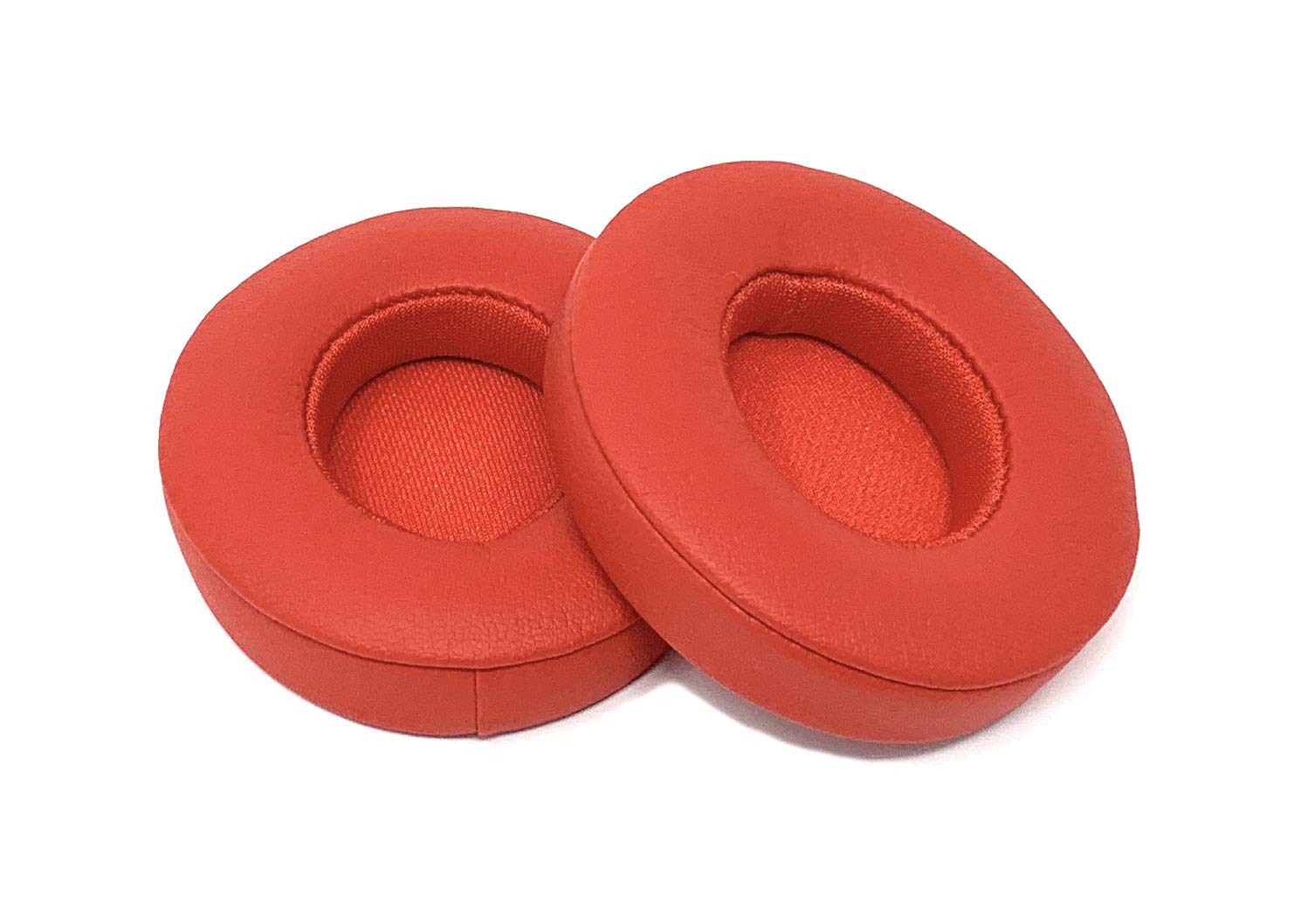 Replacement Earpads Cushion Cover for Beats Solo 2 / Solo 3 Wireless Headphones Solo3 (Red)