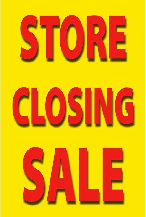 Amazon Com Banner Buzz Make It Visible Store Closing Sale