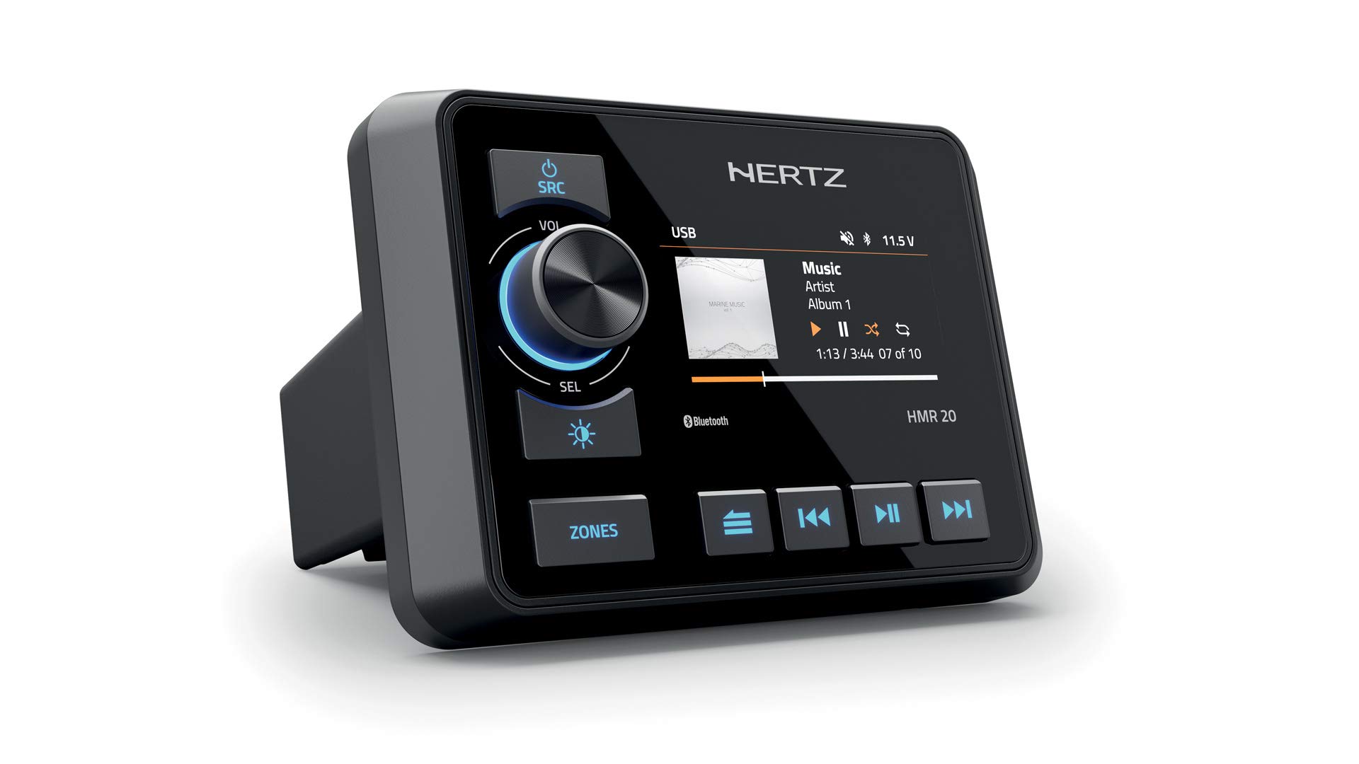 Hertz HMR20 - IP66 Marine Stereo with Bluetooth