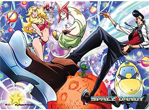 Space Dandy - Dandy Meow QT Honey Wall Scroll