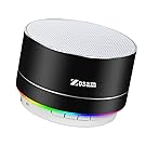 Zosam Portable Wireless Bluetooth Speaker Superb HD Sound &Enhanced Bass MINI Stereo Outdoor Speaker with Built-in Mic and SD/TF Card Slot for iPhone iPad PC Cellphone(Black)