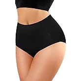 LEVAO Shapewear Women Tummy Control Underwear - Seamless High Waist Shaper Panties Full Coverage Moderate Shaping Briefs