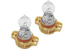SamWinGear 2PCS 2504 Fog Light Bulbs Daytime Running Light Bulb, PSX24W Head lights Bulbs 4300K DC12V 24W Halogen Fog Light L
