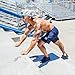 YoungLA Men's Yoga Running Shorts w/Zipper Pockets Navy Large