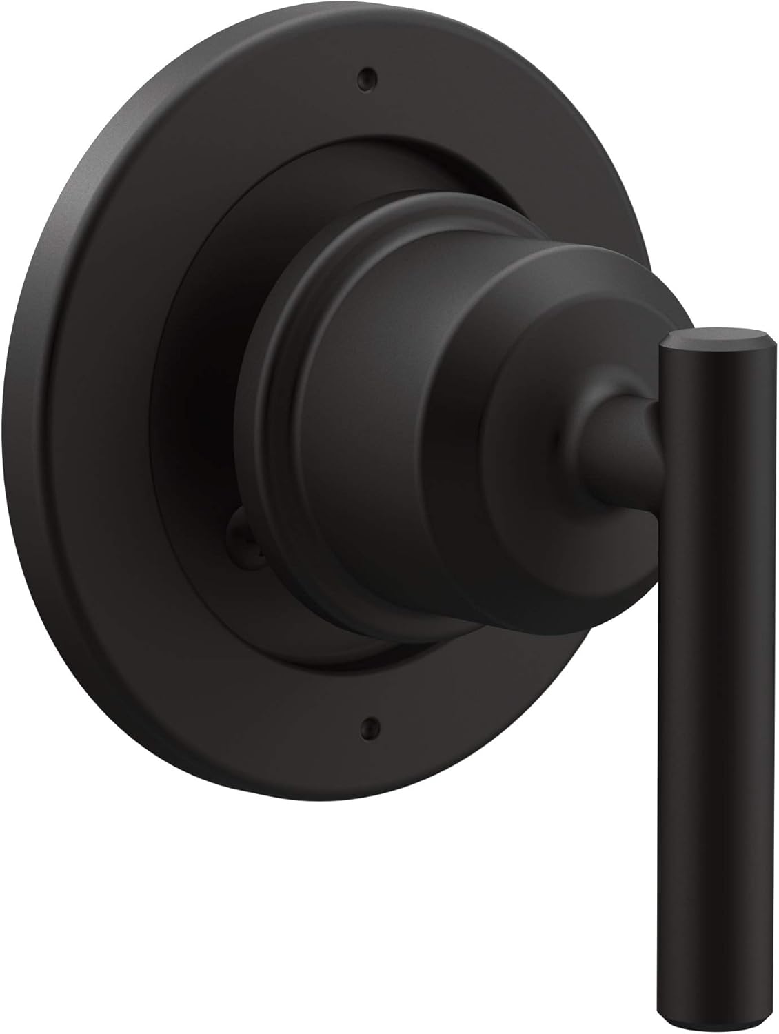 Moen Gibson Matte black Posi–Temp with diverter tub/shower valve