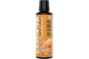 VMI Sports L-Carnitine 1500 Heat Stimulant Free Thermogenic Metabolic Support & Fat Loss for Men & Women | 1500mg L-Carnitine | Convenient Liquid or Powder (Orange Pineapple, 16 oz. Liquid)