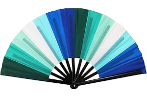 Strongest Link MLM Men Loving Men Gay Pride Large Black Clacking Fan