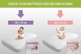 Vesta Baby Premium Cot Bed Mattress Protector 70x140 cm Bamboo view 9