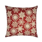 Nation Pillow Case Clearance ♥ Xmas Christmas Sofa Bed Home Decoration Festival Cushion Cover (H)