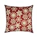 Nation Pillow Case Clearance ♥ Xmas Christmas Sofa Bed Home Decoration Festival Cushion Cover (H)