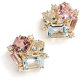 Kalan by Suzanne Kalan Women's 14k Amalfi Blue Pastel Blossom Studs