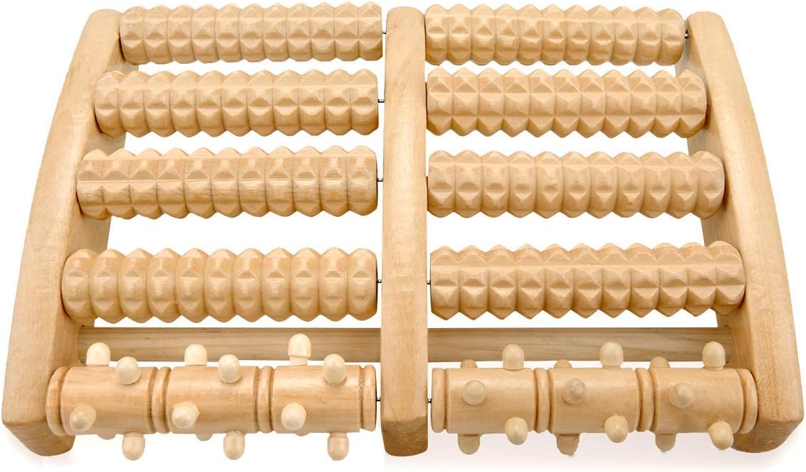 rullo in legno per il massaggio dello stomaco