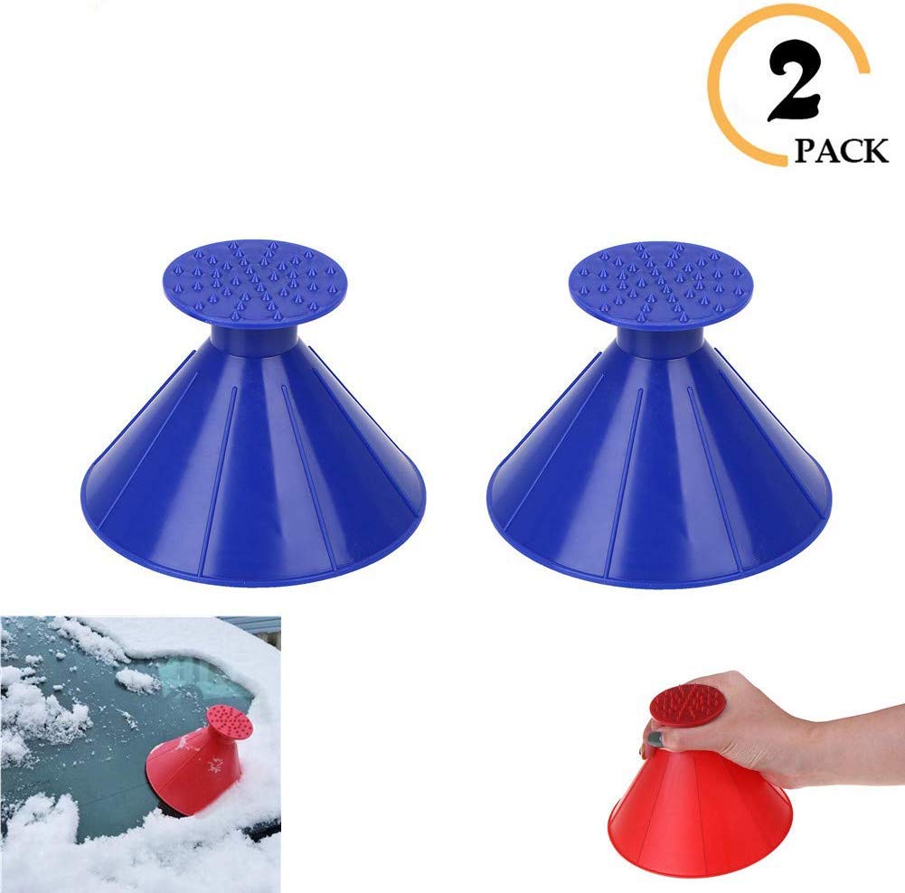 green&blue Car Scrape A Round Ice Windshield Snow Scraper,Snow Shovel