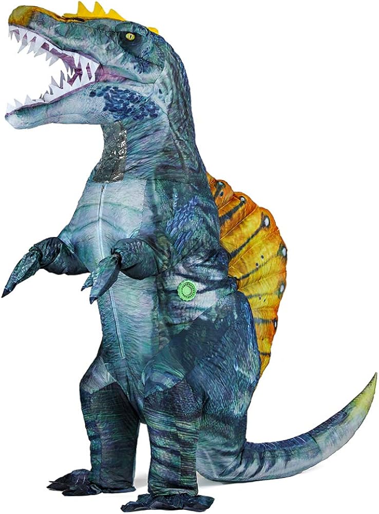Newest Dinosaur Costume for Adults Inflatable Spinosaurus