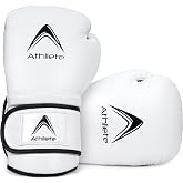 Athllete Durable and Comfortable Boxing Gloves Men and Boxing Gloves Women, Extra Thick Padding for Beginner Boxers and Training Fitness, Ideal for Both Men Boxer and Women Boxer