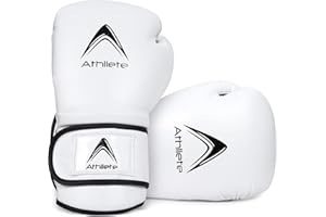 Athllete Durable and Comfortable Boxing Gloves Men and Boxing Gloves Women, Extra Thick Padding for Beginner Boxers and Training Fitness, Ideal for Both Men Boxer and Women Boxer