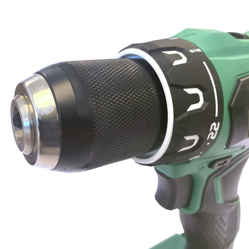 Metabo HPT 18V Cordless Brushless Driver Drill | Tool Only - No Battery | Built-in LED Light, 1/2-Inch Keyless All-Metal Chuck, Lifetime Tool Warranty | DS18DBFL2Q4