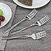 HOMMP 16-Piece Stainless Steel Dinner Forks, 8.27-INCH