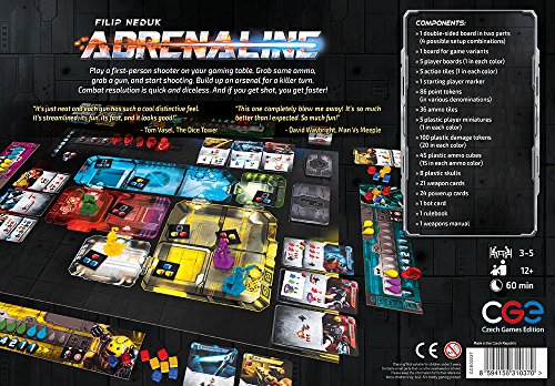 Adrenaline Game Board Game (5 Player)
