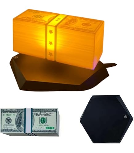 Floating Money Banknote Lamp for GTA Fans, Magnetic Levitation