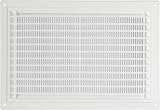 Repa Market 10x7 Inch White Plastic Vent Cover Rectangular Soffit Louver w/ view 7