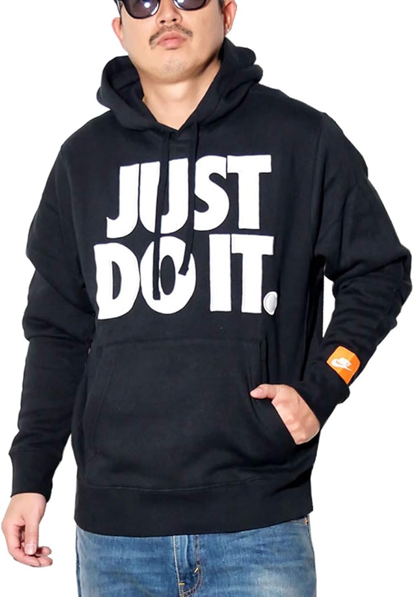 Amazon ナイキ パーカー メンズ 大きいサイズ スウェット 裏起毛 Just Do It フリース プルオーバーフーディー 並行輸入品 トレーナー パーカー 通販