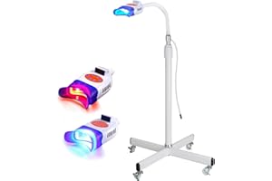 Pevor Dental Teeth Whitening Light Teeth Whitening Machine LED Light 2 Color Teeth Whitener Bleaching 10 LED Light Lamp LED Teeth Whitening LED Accelerator Light