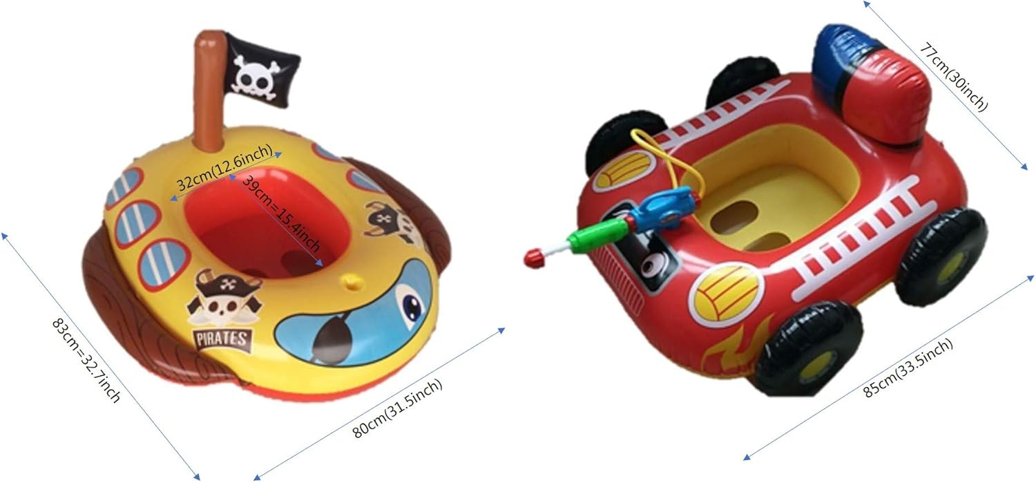 fire truck pool float