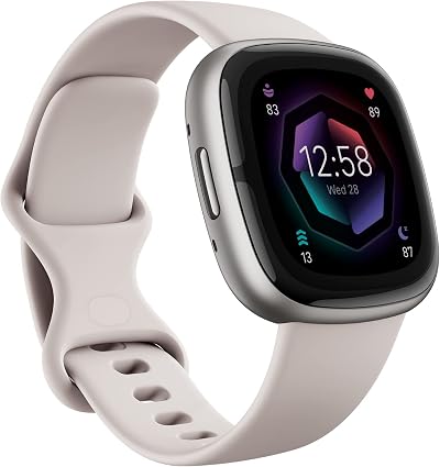 Fitbit Sense 2 Smartwatch GPS Health Fitness 6 Day Battery iOS Android