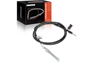 A-Premium Rear Passenger Side Parking Brake Cable Assembly Compatible with Chevrolet and GMC Models: Silverado 2500 HD 2006-2