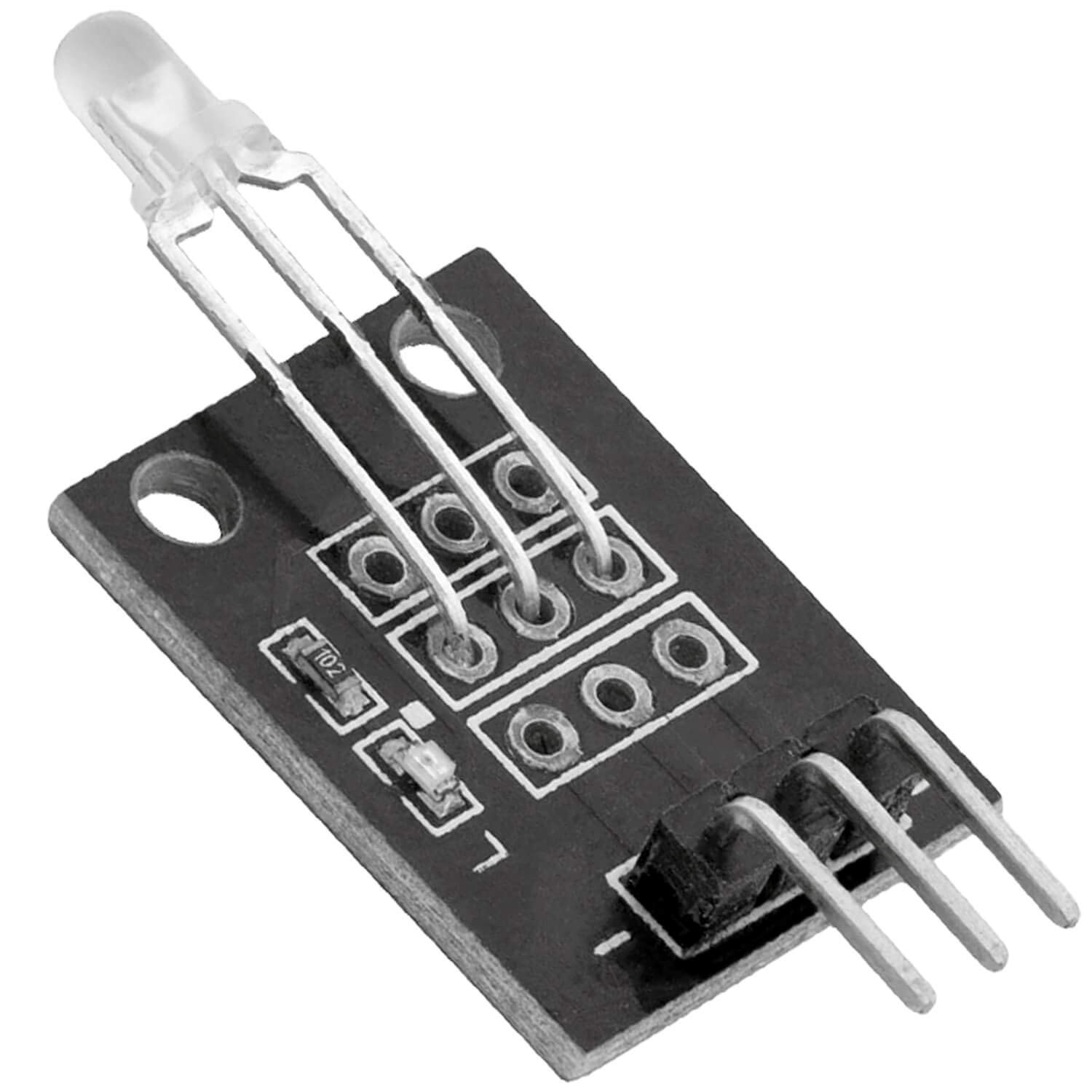 AZDelivery KY-029 Bi-Colour LED Module 3mm compatible with Arduino Including E-Book!