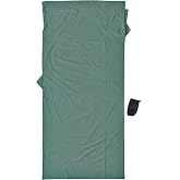 COCOON Cotton TravelSheet Sleeping Bag Liner | Breathable cotton, Travel sleep sack and sleeping bag liner, Pillow pocket, Compact stuff sack for camping and hostels