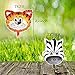SOTOGO 9 Pieces Animal Balloons Large Jungle Safari Balloons Giant Party Balloons for Kids Baby Shower Birthday Party Zoo Decorations