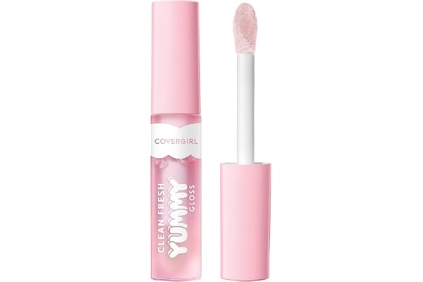 COVERGIRL - Clean Fresh Yummy Gloss - infused with Hyaluronic Acid and naturally-derived Antioxidants, for instant hydration,