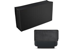 Dust Cover Console Non-Scratch Sleeve Protective Cover Thick Fabric Precision Cut Dust Guard Easy Access Cable Port Black