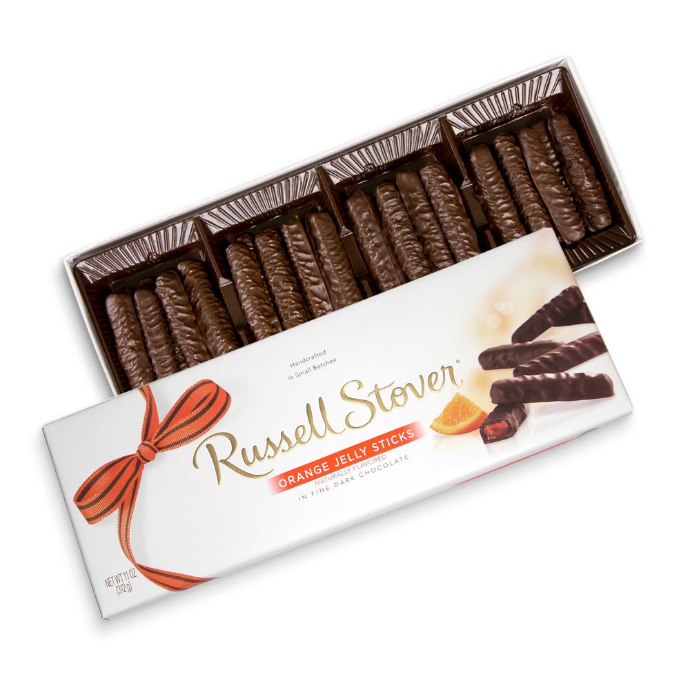 Russell Stover Dark Chocolate Orange Cream Candy - 16 Oz Bulk Bag