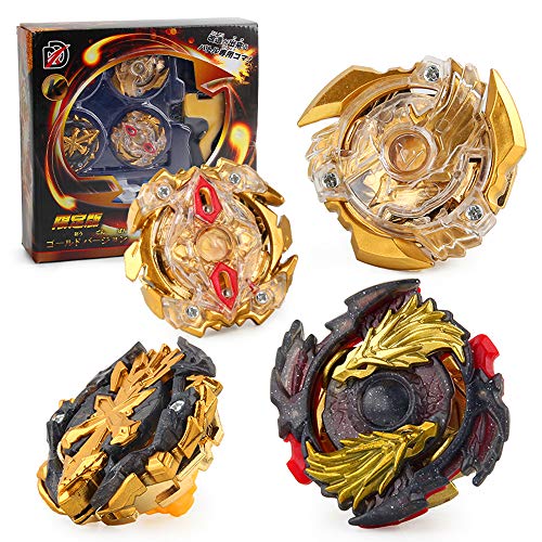 Bey Battle Burst Tops Metal Fusion for Blades Battling Tops Kids Toys Gyro , x4 High Performance Gyro Attack Set, with Launcher and Grip Starter and Stadium Arena,Parent-Child Interactive Toy - Thumbnail 6