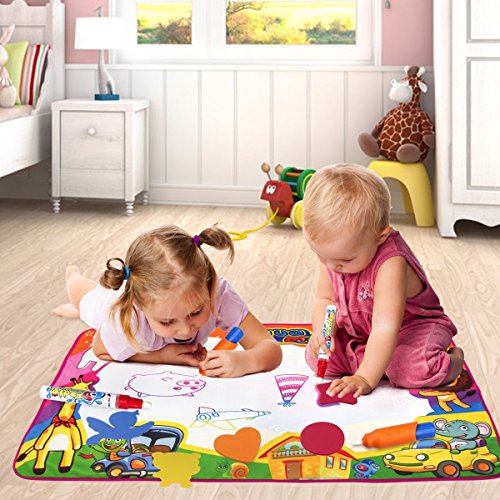 image for Fstop Labs CloverTale Water Doodle Mat, Water Painting Doodle Mat, Kid