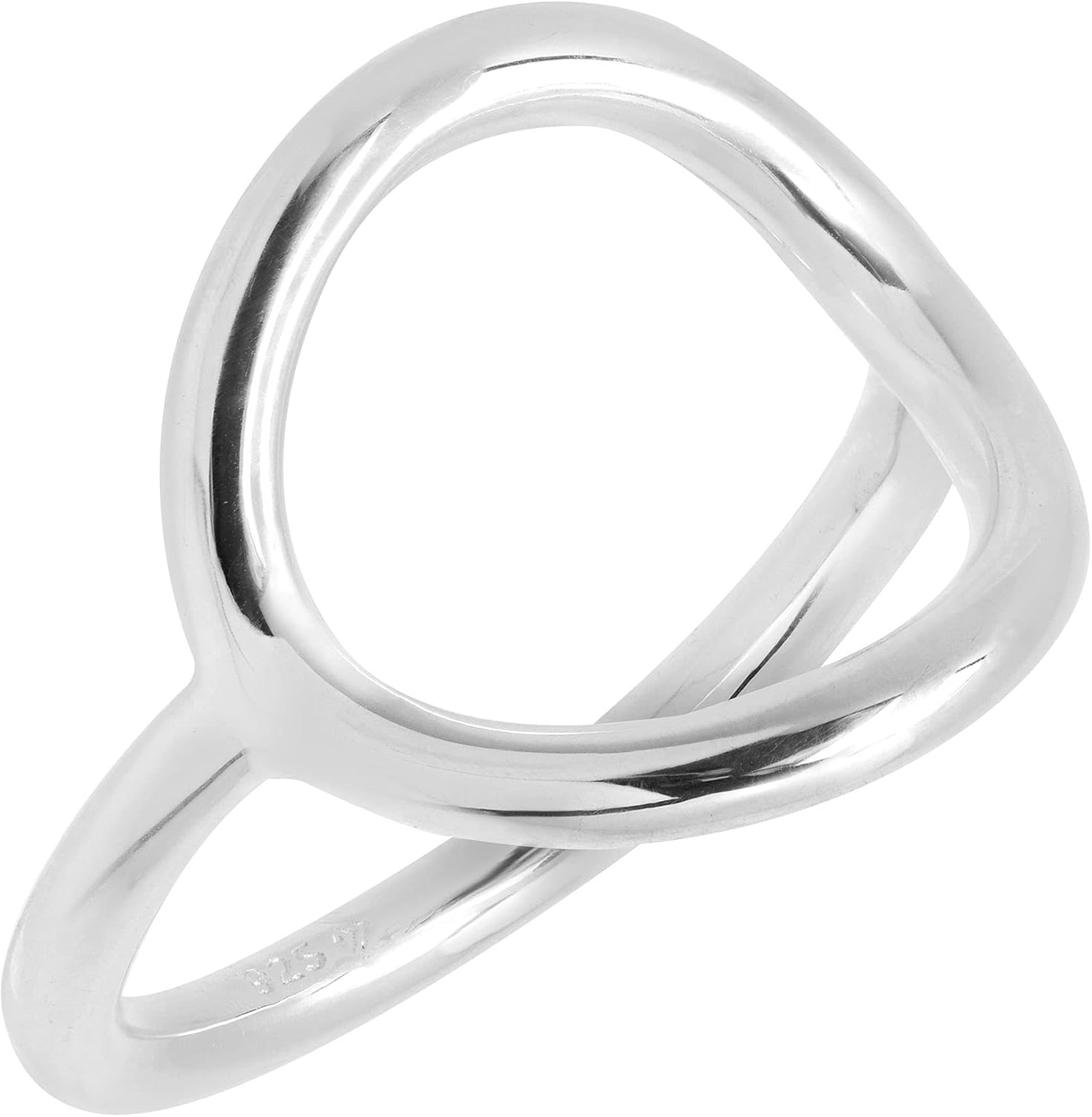 Silpada 'Karma' Open Circle Ring in Sterling Silver: Jewelry