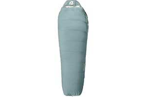 Retrospec Dream Mummy Sleeping Bag - 5, 15, & 30°F Cold Weather Camping & Travel Essential Gear with Water - Resistant Shell & Synthetic Fill - Zippered Pocket & Stuff Sack