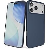 PEEL Super Thin Case for iPhone 17 Pro Max (Navy) – Sleek Minimalist Design, Branding-Free, Ultra Slim – Protects & Showcases Your Device