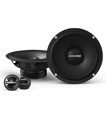 Alpine EL-E65-G Conjunto de alto-falantes bidirecionais coaxiais