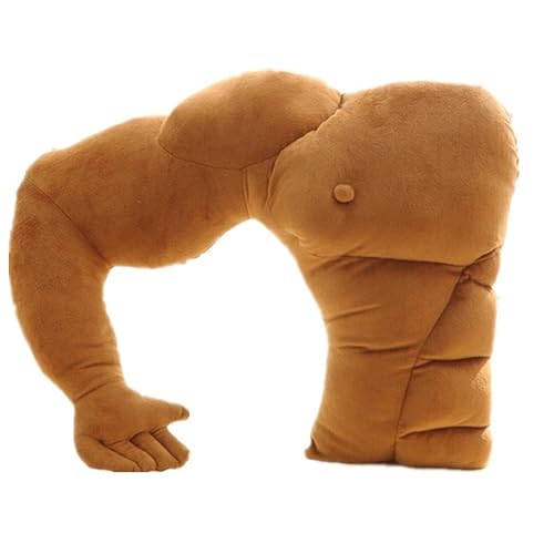 FPBS Muscle Man Boyfriend Arm's Plush Soft Pillow Toys, Best Gift for